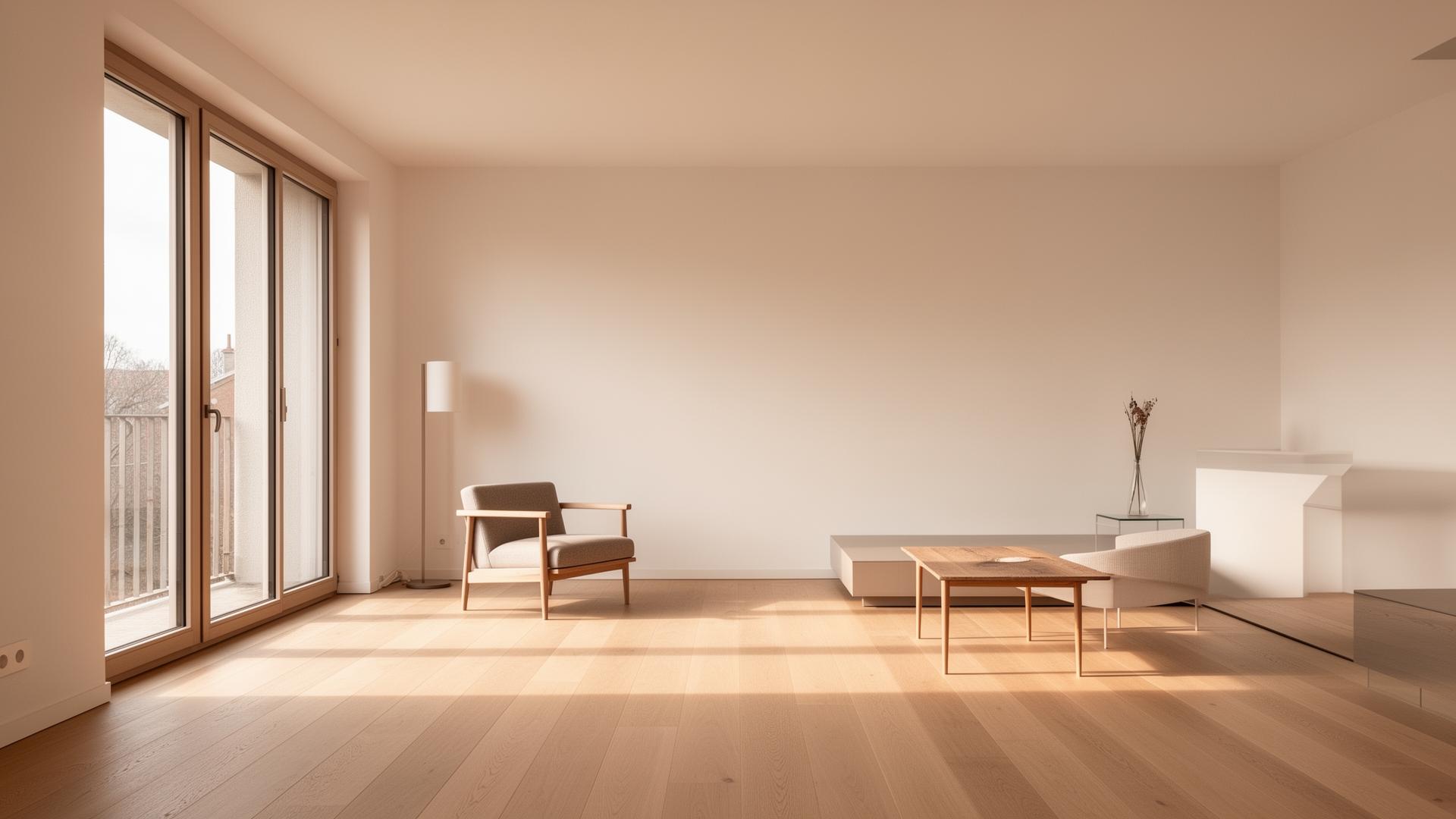 Helle, modern modernisierte Wohnung mit Holzboden